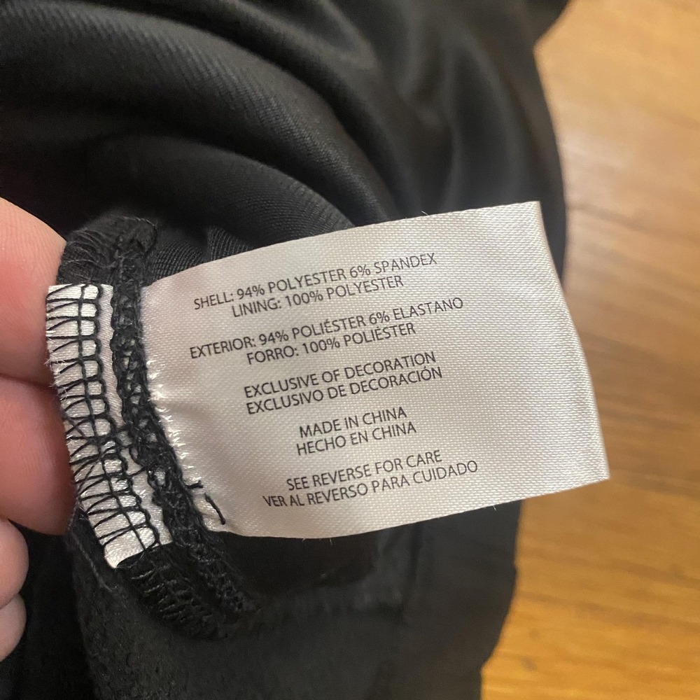Eddie Bauer Softshell Vest Mens Small Black Full Zip Zip Pockets Outdoor EB00968 - Picture 8 of 11